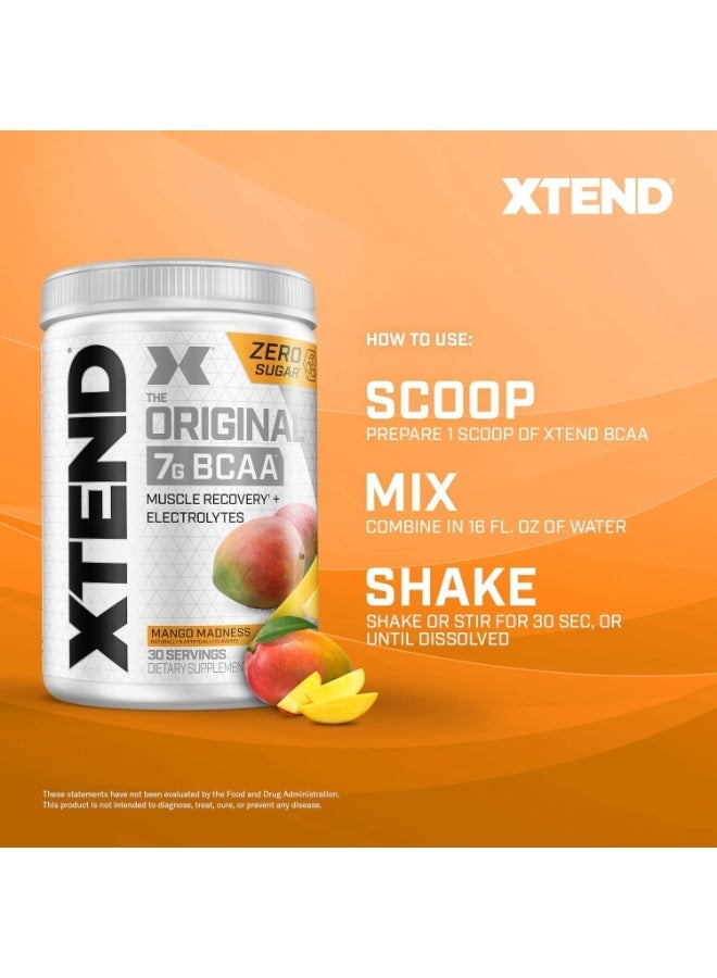 XTEND Original BCAA Powder - Mango Madness - 405gm- 30 serving - Image 2